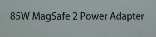 Apple Laptop charger 85W Magsafe 2 T shape