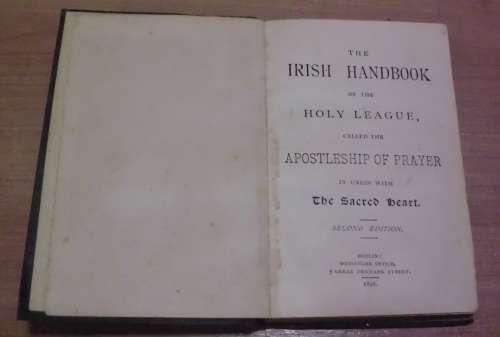 Bible/Prayer Book - 1897 - The Irish Handbook - pocket - Antique