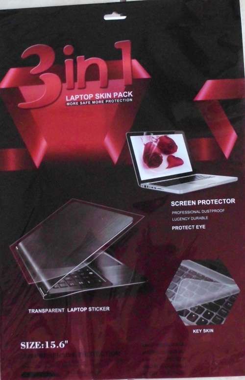 Laptop Silicone Covers 3-1 set 15,6"