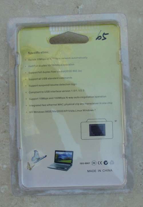 USB Ethernet/LAN Adapter