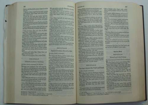 Bible - Die Bibel - Germany 1962