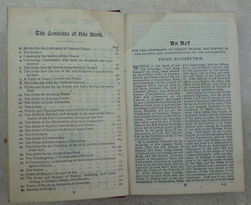 Bible/Prayer Book Pocket Undated