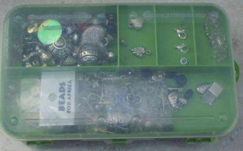 Beads/Charms Mixed lot in Box