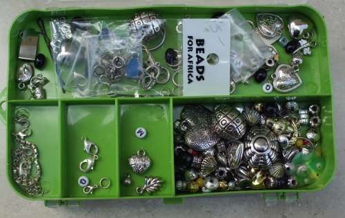 Beads/Charms Mixed lot in Box