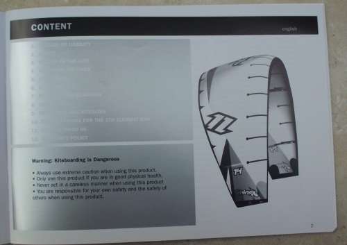 User Manual Kiteboarding