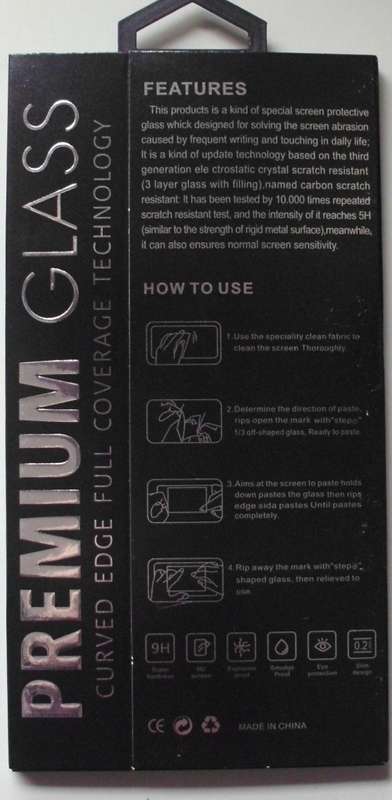 Huawei P30 PRO Black Screen Protector Tempered Glass[min order 2 units]