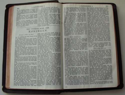 Bible - Bijbel 1937 - Netherlands - Leather