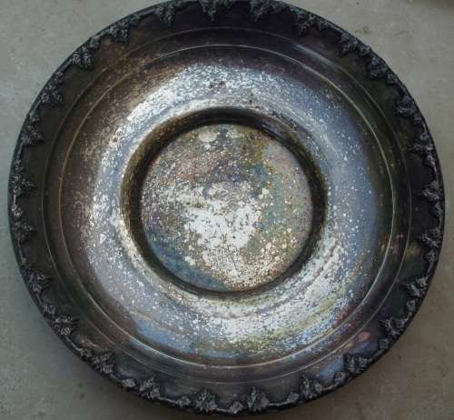 Antique Metal Plate Jam/Cheese/Butter etc Combo [EP CU]