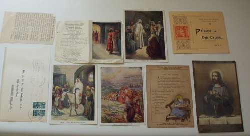 Newspaper Clippings, Postcards, Etc - Religious - Vintage