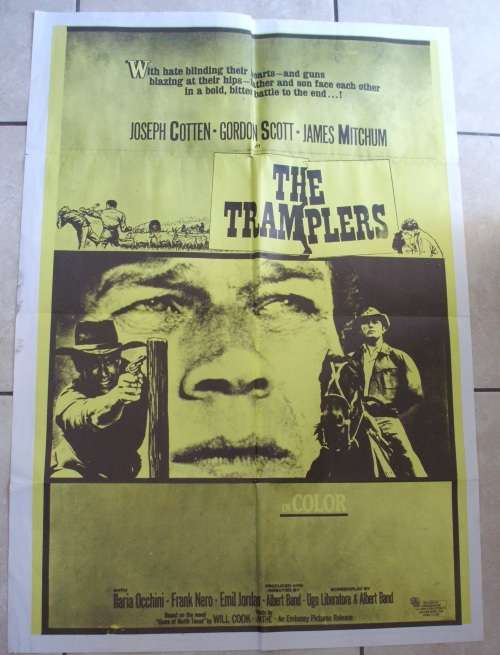Movie Poster Original - The Tramplers - RSA 1966