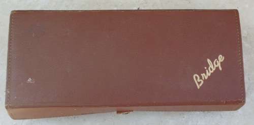Playing Cards x 2 Sets Bridge + Score Cards Vintage