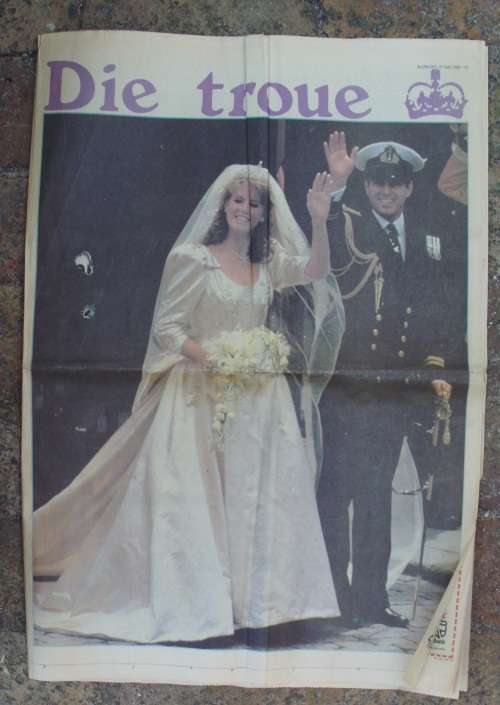 Newspaper - Sarah And Andrew - Rapport - 1996