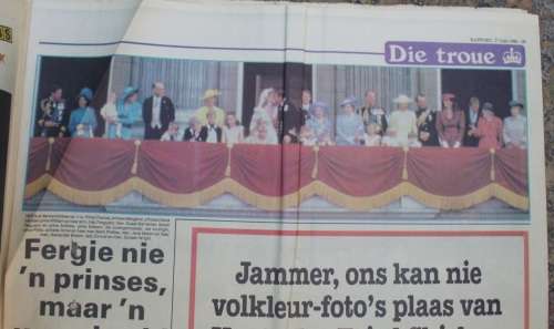 Newspaper - Sarah And Andrew - Rapport - 1996