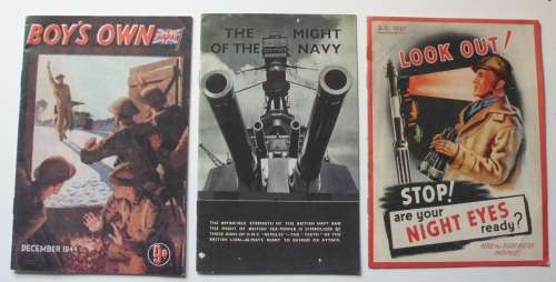 WW2 Booklets -  Britain x 3 - Rare!