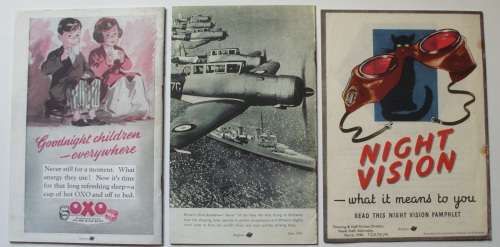 WW2 Booklets -  Britain x 3 - Rare!