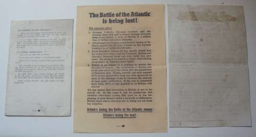 WW2 Pamphlets General x 3