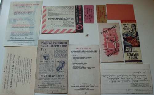 WW2 Pamfhlets Britain Various
