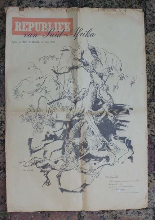 Newspaper - The Republic of SA - 31/5/1961