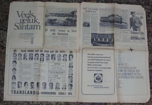 Newspaper - 25 Years Comm. National Party - 1968
