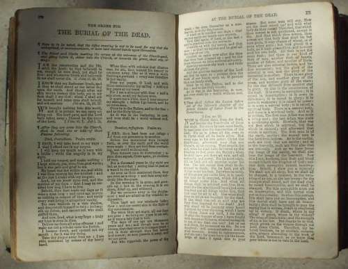 Bible - Common Prayer - Pocket Size - Vintage/Antique - Undated
