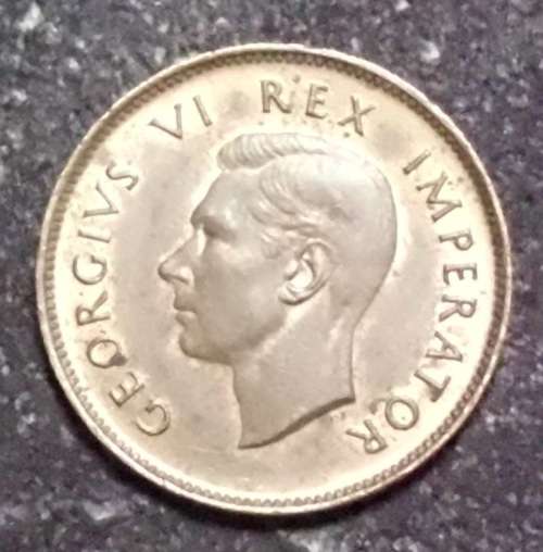 Coin -SA Farthing 1944 - AU