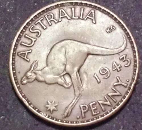 Coin - Australia - 1 Penny 1943i - AU