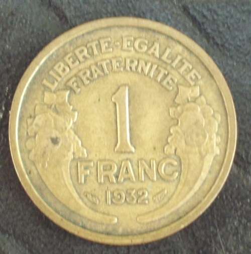 Coin - France 1 Franc 1932 - EF