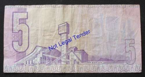 Banknote RSA - R5 Stals - Fine