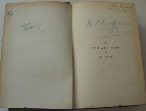 Book - The Life And works Of St.Paul - F.W.Farrar - 1884