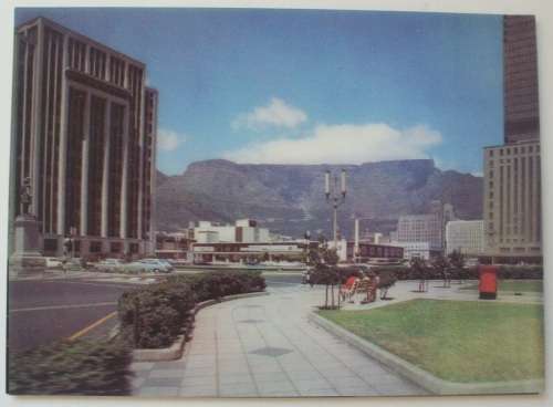 Postcards - Full 3D - Cape Town x 5 - unused