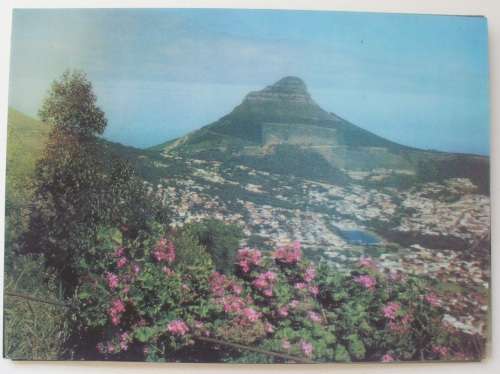 Postcards - Full 3D - Cape Town x 5 - unused