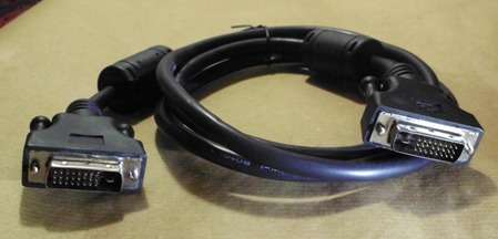 Cable dvi male to dvi male!