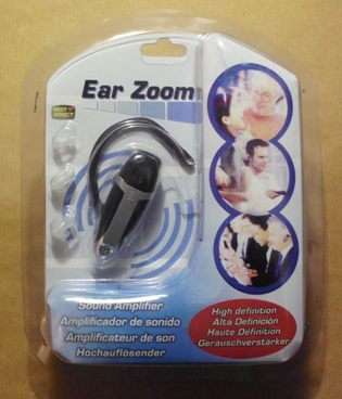 Hearing aids [sound amplifiers] with volume control!