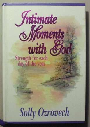 Book- intimate moments with god.