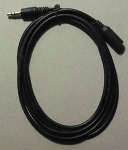 Cable stereo 3,5mm extension.