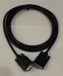 Cable vga male to vga female.