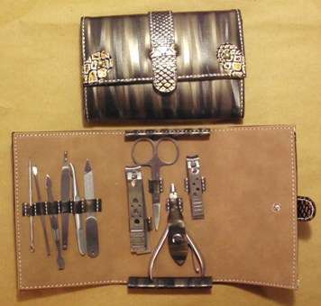 Stainless steel nail sets 11 pc.