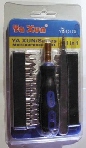 Screwdriver sets 31-1 for cellphones,etc.