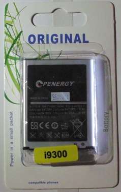 Samsung S3 batteries.