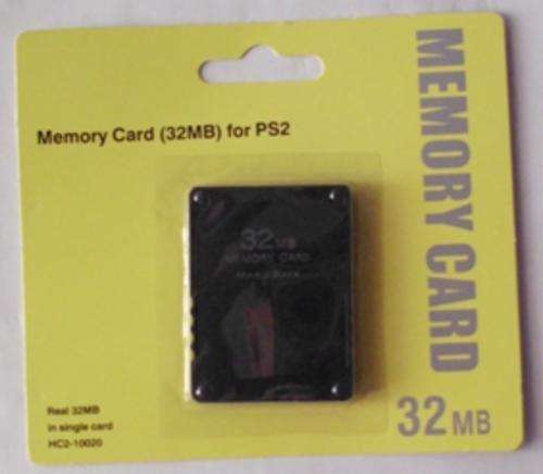 Ps2 memory cards 32mb.