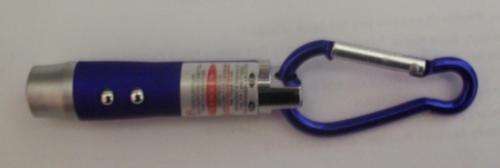Lazerpointers with led/lazer/uv lights.