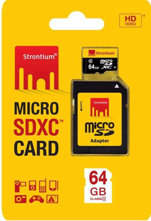 Micro sd 64gb kingston\stronthium\etc