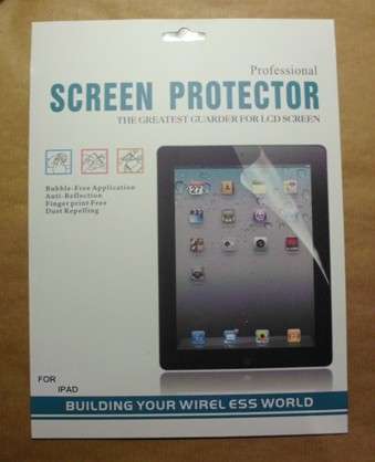 Sceen protectors for ipad