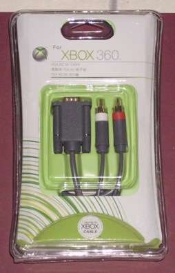 Xbox  vga cables.