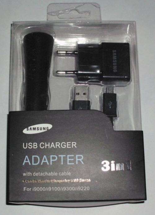 Samsung charger 3-1 set for samsung cellphones