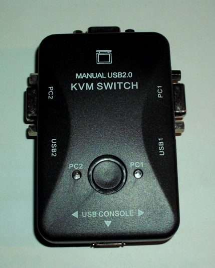 KVM switches 2 port.