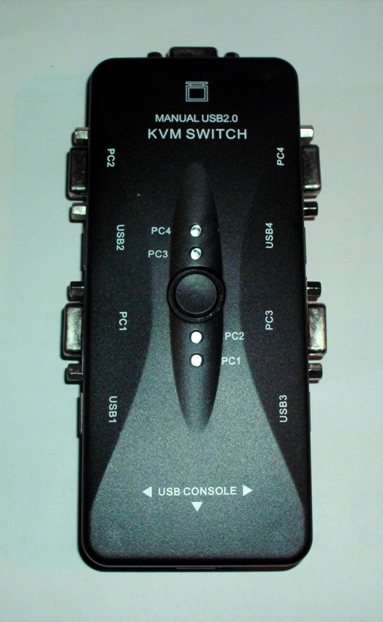 KVM switches 4 port.