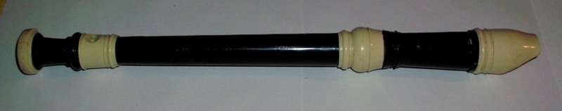 vintage 33cm flute solid plastic