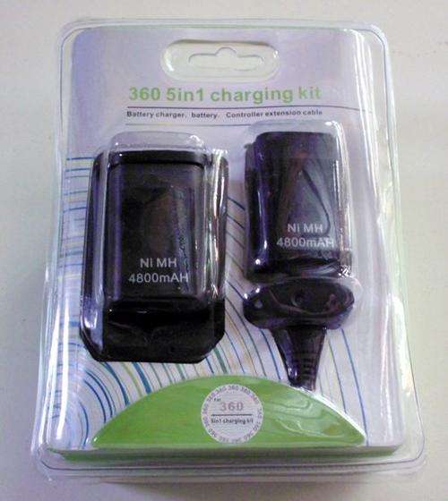 Xbox battery packs 3-1 with charger