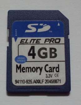 SD cards 4gb for cameras [min.order 1 unit]